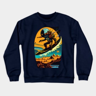 Lyria's Leap: Surf Wars Part 4 Crewneck Sweatshirt